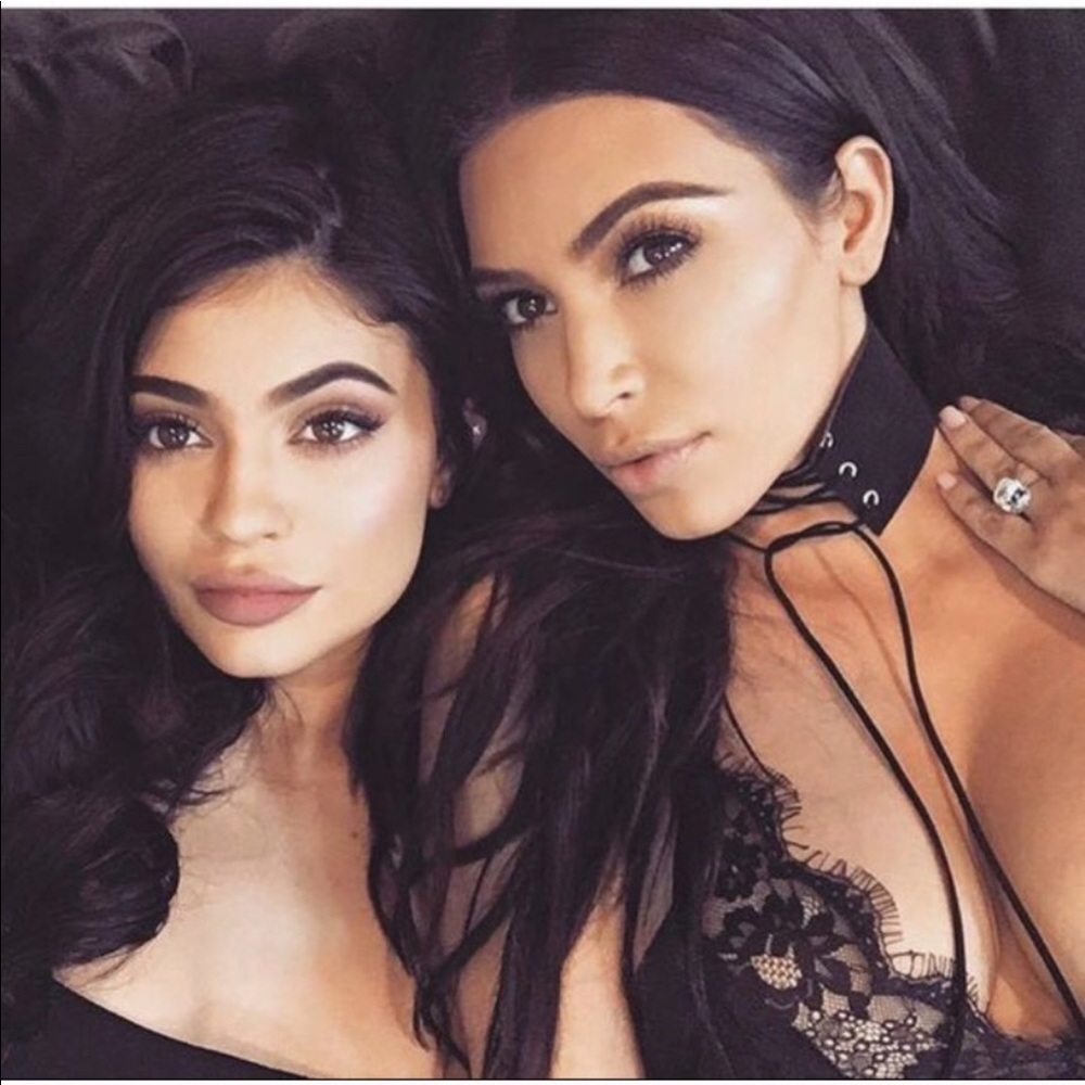 Black Chocker Necklace Sexy Lace Up Choker